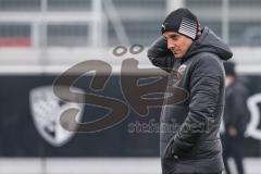 2.BL; FC Ingolstadt 04 - Training, neuer Cheftrainer Rüdiger Rehm, Pressekonferenz, Cheftrainer Rüdiger Rehm (FCI) leitet erstes Training