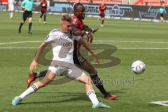 3.Liga - Saison 2022/2023 - FC Ingolstadt 04 -  1. FC Saarbrücken - Moussa Doumbouya (Nr.27 - FCI) - Foto: Meyer Jürgen