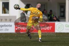 Landesliga - Saison 2025/26 - SV Manching - TSV Schwabmünchen - Torwart Thomas Obermeier (Nr.1 - SV Manching) - XXXXX - Foto: Meyer Jürgen