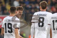 3. Liga; Dynamo Dresden - FC Ingolstadt 04; Tor Jubel Treffer Tim Heike (9, FCI) Benjamin Kanuric (8, FCI) Mladen Cvjetinovic (19, FCI)