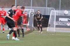 Bayernliga Nord - Saison 2023/24 - FC Ingolstadt 04 II - SpVgg Hankofen-Hailing -  Der 1:0 Führungstreffer durch - Birkl Johannes rot FCI - jubel -  - Schneider David schwarz Hankofen - Foto: Meyer Jürgen