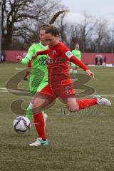 2. Frauen-Bundesliga - Saison 2021/2022 - FC Ingolstadt 04 - VFL Wolfsburg II - Galvez Estrada (#2 FCI) - Foto: Meyer Jürgen