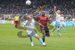 3.Liga - Saison 2022/2023 - TSV 1860 München - FC Ingolstadt 04 - Moussa Doumbouya (Nr.27 - FCI) - Fabian Greilinger (Nr.11 - 1860 München) - Foto: Meyer Jürgen