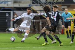 3. Liga - SC Verl - FC Ingolstadt 04 - Fatih Kaya (9, FCI) Corboz Mael (27 Verl)