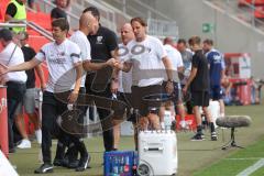 3.Liga - Saison 2022/2023 - FC Ingolstadt 04 -  1. FC Saarbrücken - Cheftrainer Rüdiger Rehm (FCI) - nach dem Spiel - Foto: Meyer Jürgen
