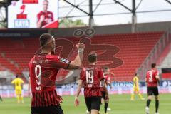 Relegation 1 - FC Ingolstadt 04 - VfL Osnabrück - Tor Jubel Fatih Kaya (9, FCI)