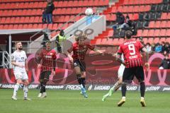 3. Liga; FC Ingolstadt 04 - 
VfB Oldenburg; Tim Civeja (8, FCI) Patrick Schmidt (9, FCI) Calvin Brackelmann (17, FCI) Marc Stendera (16 VfB)