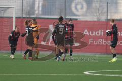 ***2. Bundesliga Frauen - Saison 2025/26 - FC Ingolstadt 04 Frauen - SV Meppen -  enttäuschte Gesichter nach einem Gegentor - XXXXX - Foto: Meyer Jürgen