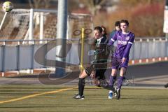 Freundschaftsspiel - Saison 2025/26- TSV Gaimersheim - VFR Neuburg - Zoltan Vati Nr.12 - TSV Gaimersheim) - Nikolai Krzyzanowski lila Neuburg - Foto: Meyer Jürgen
