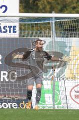 3. Liga; VfB Oldenburg - FC Ingolstadt 04; schreit zu den Mitspielern Torwart Marius Funk (1, FCI)