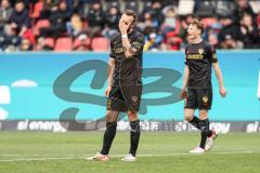 3. Liga; FC Ingolstadt 04 - MSV Duisburg; Torchance #verpasst ärgert sich David Kopacz (29, FCI)