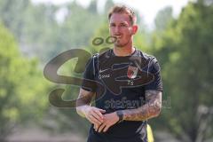 Testspiel - TSV Ingolstadt Nord - FC Augsburg II - Cheftrainer Tobias Strobl Augsburg - Foto: Jürgen Meyer