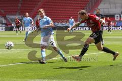 3. Liga - FC Ingolstadt 04 - TSV 1860 München - Marcel Gaus (19, FCI) Neudecker Richard (31, 1860)