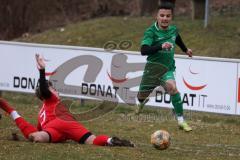 Testspiel - SV Manching - TSV Pöttmes - Deniz Yilmaz (#7 Manching) - Albion Segashi rot Pöttmes - Foto: Jürgen Meyer