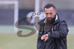 *** Bayernliga Nord - Saison 2025/26 - FC Ingolstadt 04 II - TSV Neudrossenfeld - Cheftrainer Oliver Gorgiev (FC Ingolstadt II) - XXXXX - Foto: Meyer Jürgen