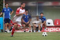 Kreisliga- Saison Saison 2026/27 - SV Türkisch Ingolstadt - TSV Ober./Unterhaunstadt -  Osman Tarik Camdal weiss Türkisch Foto: Meyer Jürgen