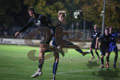 Landesliga - Saison 2026/27 - SV Manching - VFB Durach - Dzenis Seferovic (Nr.6 - SV Manching) - Simon Frasch blau Durach  - Foto: Meyer Jürgen
