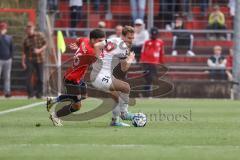 3. Liga; SpVgg Unterhaching - FC Ingolstadt 04; Simon Lorenz (32, FCI) Keller Aaron (16 SpVgg)