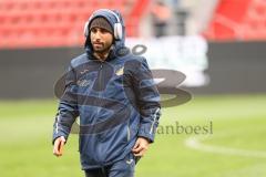 3. Liga; FC Ingolstadt 04 - TSG Hoffenheim II; vor dem Spiel El-Jindaoui Nader (30 TSG)