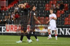 3. Liga - Saison 2025/26 - VFB Stuttgart II - FC Ingolstadt 04  - Mads Borchers (Nr.9 - FC Ingolstadt 04) enttäuscht - XXXXX - Foto: Meyer Jürgen