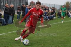 Kreisklasse - Saison 2025/26- TSV Lenting - Türkisch SV Ingolstadt - Enis Kuqanaj rot Türk SV - XXXXX - Foto: Meyer Jürgen