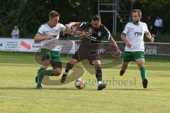 Kreisliga - SV Manching II — FC Fatih Spor Ingolstadt -  Muhammed Karaca schwarz Manching - Foto: Jürgen Meyer