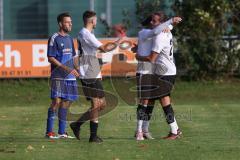 2023_10_28 - Kreisklasse - Saison 2023/24 - FC GW Ingolstadt - FC Arnsberg -  Der 3:0 Führungstreffer durch - Inan Düzgün weiss GW  Ing - jubel -  - XXXXX - Foto: Meyer Jürgen