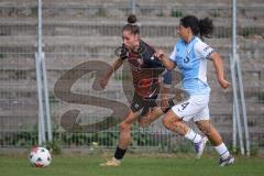 2. Bundesliga Frauen - Saison 2026/27  - FC Ingolstadt 04 Frauen - VFL Bochum - Emma Kusch (Nr.9 - FCI Frauen) - Gouriye Ebla weiss Bochum - Foto: Meyer Jürgen