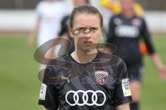 2. Frauen-Bundesliga - Saison 2021/2022 - FC Ingolstadt 04 - SV Henstedt-Ulzburg - Reischmann Stefanie (#21 FCI) enttäuschte Gesichter nach dem 1:1 Ausgleich - Foto: Meyer Jürgen