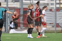 2. Bundesliga Frauen - Saison 2024/25 - FC Ingolstadt 04 Frauen - SC Freiburg II - Der 3:0 Führungstreffer durch Emma Kusch (Nr.9 - FCI Frauen) - jubel -  - XXXXX - Foto: Meyer Jürgen