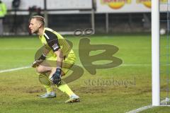 3. Liga; SV Waldhof Mannheim - FC Ingolstadt 04; Torwart Marius Funk (1, FCI)