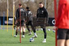 3. Liga; FC Ingolstadt 04 - Trainingsauftakt im Audi Sportpark, Trainingsgelände; Pascal Testroet (37, FCI)