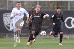 3. Liga - Testspiel - Saison 2025/26 - FC Ingolstadt 04 - SSV 1846 Ulm - Max Plath (Nr.14 - FCI) - Aleksander Kahvic (Nr.22 - SSV Ulm) - Foto: Meyer Jürgen