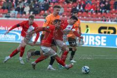 2024_1_20 - 3. Liga - Saison 2023/24 - HallescherFC - FC Ingolstadt 04 -  - Julian Kügel (Nr.31 - FC Ingolstadt 04) - XXXXX - Foto: Meyer Jürgen