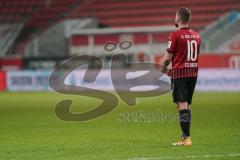3. Liga - FC Ingolstadt 04 - Hallescher FC - Spiel ist aus, enttäuscht 1:1, Marc Stendera (10, FCI)