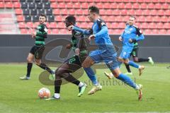 2.BL; Testspiel; FC Ingolstadt 04 - SpVgg Greuther Fürth; Dennis Eckert Ayensa (7, FCI) Barry Abdourahmane (32 Fürth)