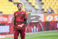 3. Liga; Alemannia Aachen - FC Ingolstadt 04; vor dem Spiel Torwart Kai Eisele (25, FCI)