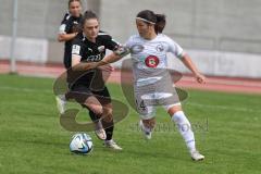 2. Bundesliga Frauen - Saison 2023/24 - FC Ingolstadt 04 Frauen - Turbine Potsdam - Melike Pekel (Nr.38 - FCI) - Ito Sara weiss Potsdam - Foto: Meyer Jürgen