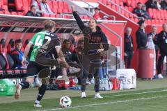 3. Liga; FC Ingolstadt 04 - Hannover 96 II; Cheftrainerin Sabrina Wittmann (FCI) seit