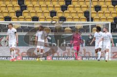 3. Liga - Dynamo Dresden - FC Ingolstadt 04 - Tor für Dresden Elfmeter Mörschel Heinz (8 Dresden), Torwart Fabijan Buntic (24, FCI)