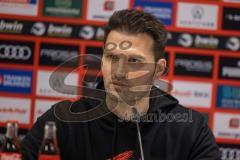 3. Liga; FC Ingolstadt 04 - Neuer Trainer Cheftrainer Guerino Capretti (FCI), erste Pressekonferenz