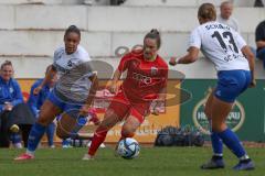 2. Fußball-Liga - Frauen - Saison 2023/2024 - FC Ingolstadt 04 - SC Sand - Pija Reininger (Nr.21 - FCI Frauen) -  - Klostermann Michelle weiss Sand - Foto: Meyer Jürgen