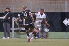 Bayernliga Nord - Saison 2024/25 - FC Ingolstadt 04 II - TSV Kornburg - Micah Ham (Nr.25 - FCI U21) - Sauer Jannis schwarz Kornbuch - Foto: Meyer Jürgen