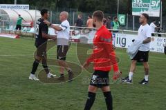 Toto Pokal - Saison 2022/2023 - SV Schalding-Heining - FC Ingolstadt 04 - Das Spiel ist aus - Justin Butler (Nr.31 - FCI) - Mike Kranich Co Trainer - Foto: Meyer Jürgen