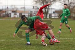 A-Klasse -  Saison 2025/26- TSV Baar/Ebenhausen - SV Manching II - Tim Pfafflinger rot Ebenhausen - Timur Oguz grün Manching - Foto: Meyer Jürgen