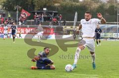 3. Liga; VfB Oldenburg - FC Ingolstadt 04; Patrick Schmidt (9, FCI) wird von Appiah Marcel (3 VfB) gefoult