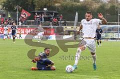 3. Liga; VfB Oldenburg - FC Ingolstadt 04; Patrick Schmidt (9, FCI) wird von Appiah Marcel (3 VfB) gefoult