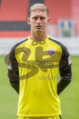 Torwart Robert Jendrusch (1, FCI) ; FC Ingolstadt 04; 2.BL, Porträttermin 2021/2022