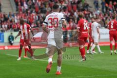 3. Liga - Saison 2023/24 - Rot-Weiss Essen - FC Ingolstadt 04 -  - Draculic Ognjen (Nr.30 - FCI) - XXXXX - Foto: Meyer Jürgen