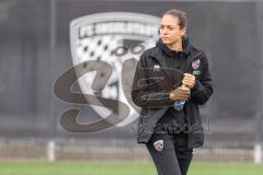 3. Liga; Testspiel; FC Ingolstadt 04 - 1. FC Heidenheim; Cheftrainerin Sabrina Wittmann (FCI) vor dem Spiel